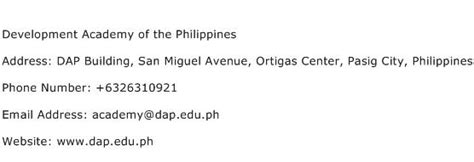 development academy of the philippines address|PDC .